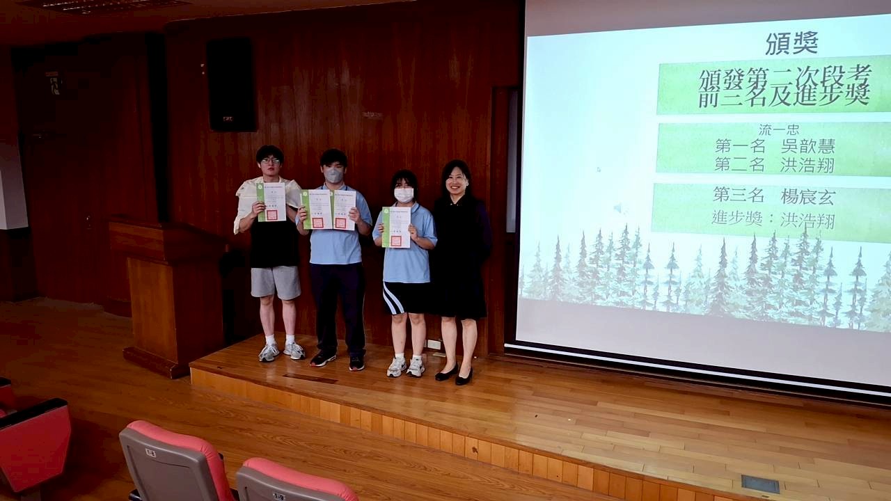 流一忠優秀同學